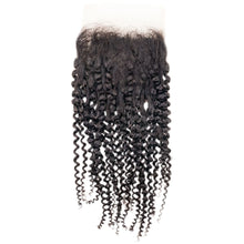 Load image into Gallery viewer, Brazilian Kinky Curly Closure