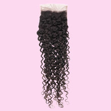 Load image into Gallery viewer, Brazilian Kinky Curly Closure