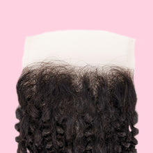 Load image into Gallery viewer, Brazilian Kinky Curly Closure