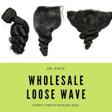 Load image into Gallery viewer, Brazilian Loose Wave Short Length Package Deal