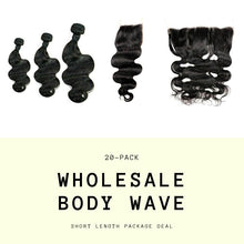 Load image into Gallery viewer, Brazilian Body Wave Short Length Wholesale Package
