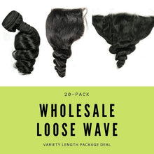 Load image into Gallery viewer, Brazilian Loose Wave Variety Length Package Deal
