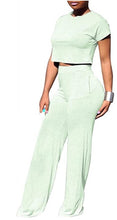 Load image into Gallery viewer, 2 Piece Belly Top and Pants