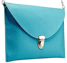 Load image into Gallery viewer, Crossbody Clutch with Gold Chain Strap
