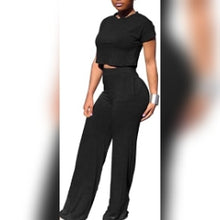 Load image into Gallery viewer, 2 Piece Belly Top and Pants