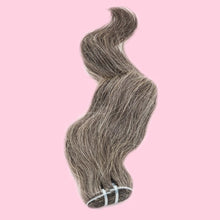 Load image into Gallery viewer, Vietnamese Natural Gray Hair Extensions
