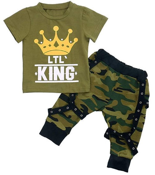 Boy's 2 Piece Top and Pants