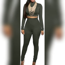 Load image into Gallery viewer, 2 Piece Sweater and Leggings Set
