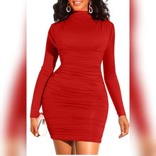 Load image into Gallery viewer, Long Sleeve Short Dress
