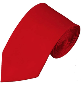 Mens Solid Color Tie