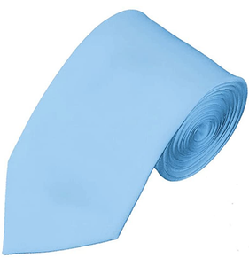 Mens Solid Color Tie