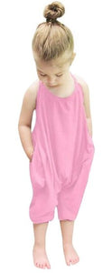 Toddler Girl's Halter Romper