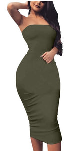 Tube Top Bodycon Dress