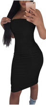 Load image into Gallery viewer, Tube Top Bodycon Dress
