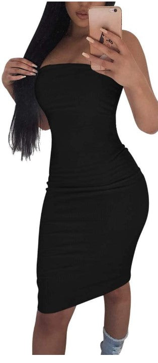 Tube Top Bodycon Dress