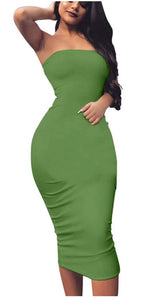 Tube Top Bodycon Dress