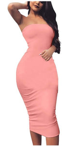 Tube Top Bodycon Dress