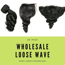 Load image into Gallery viewer, Brazilian Loose Wave Short Length Package Deal
